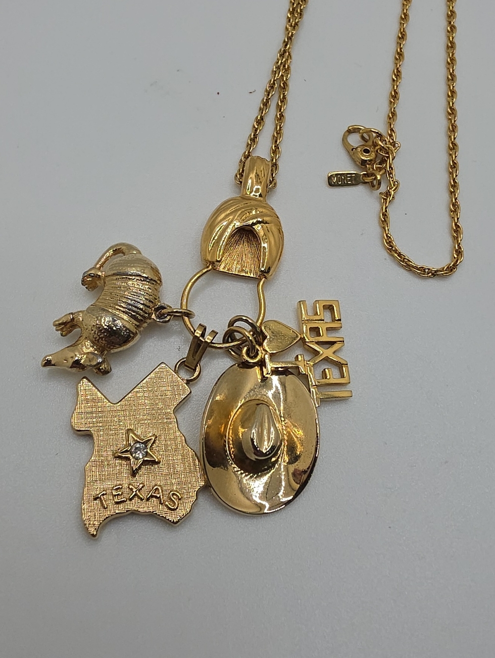 Monet Texas Charm Vintage Necklace